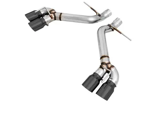 Awe: 2017-19 Chevrolet Camaro Ss | Zl1 - Track Edition Axleback Exhaust (Diamond Black Tips Quad Outlet) 1