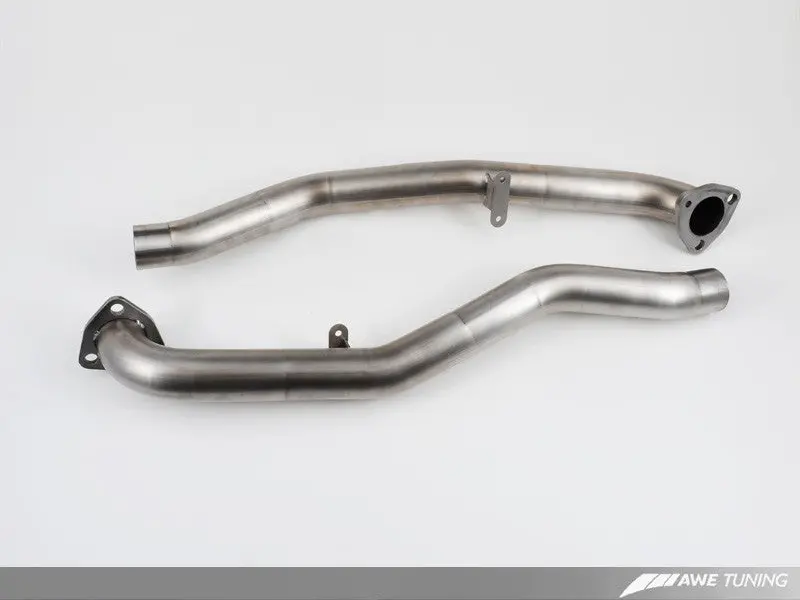 Awe: 2009-12 Porsche 997.2 Models - Performance Cross Over Pipes 1