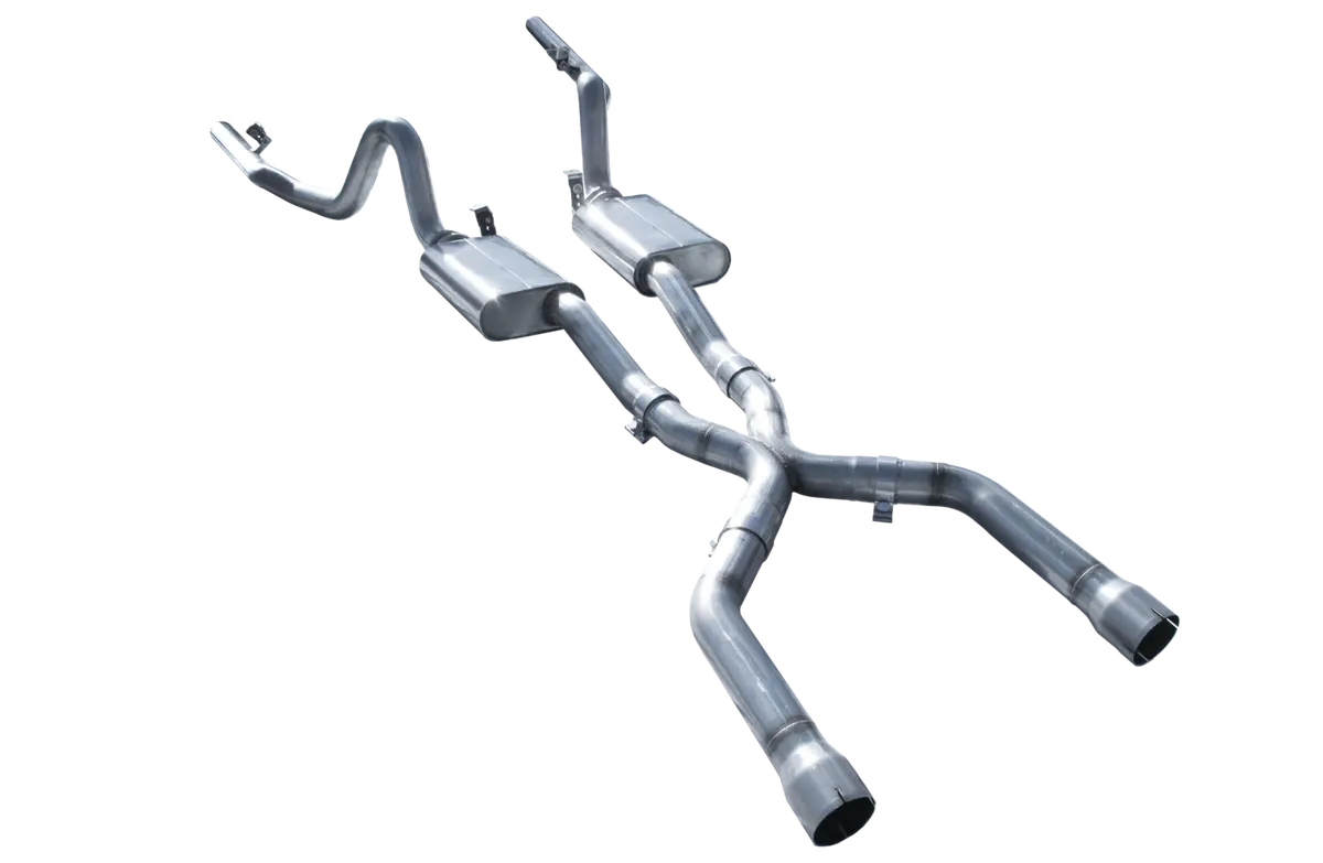 American Racing: 1964-1972 Gm A-Body Header-Back Exhaust, 2-1/2" Or 3" 1
