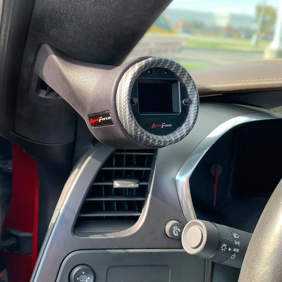 Aeroforce:  Dash Gauge Pod With Vent  [Ats V, Camaro, Cts V] 1