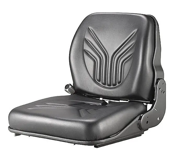 B12 Black Vinyl Semi-Suspension Seats 1