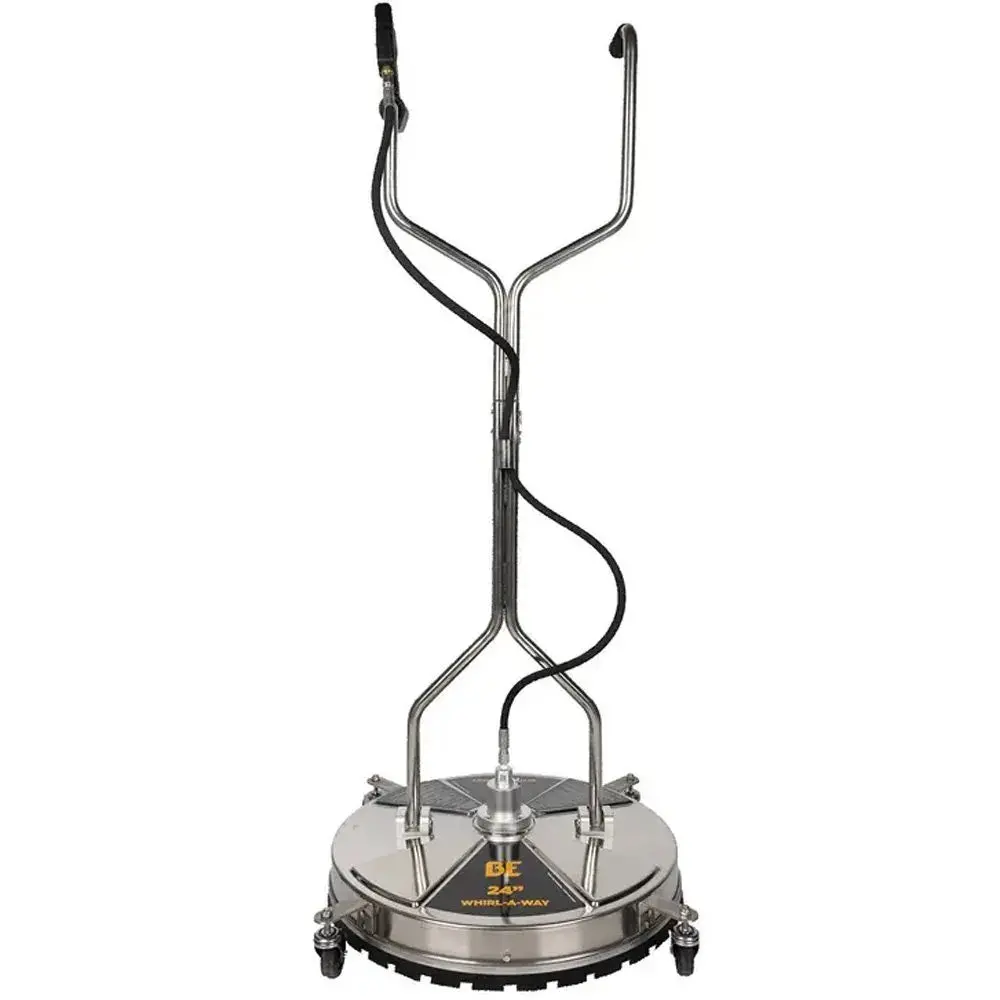 Be Surface Cleaner 24" S.S. Whirl-A-Way W/Casters 1