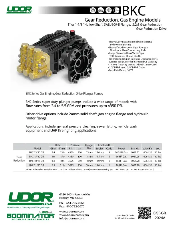 Bkc 18/24-Gr Pump By Udor Pumps (6507) 1