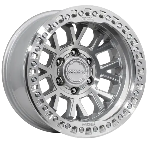 Roh Bl01 Machined W/ Machined True Beadlock (Silver Bolts) 1