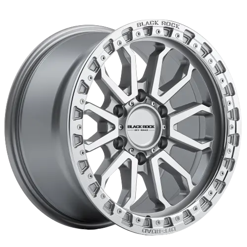 Black Rock Cobra Silver Machined 1