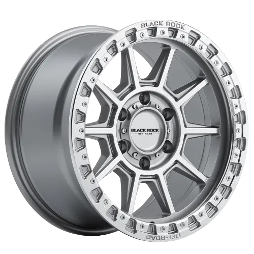 Black Rock Gunner Silver Machined 1