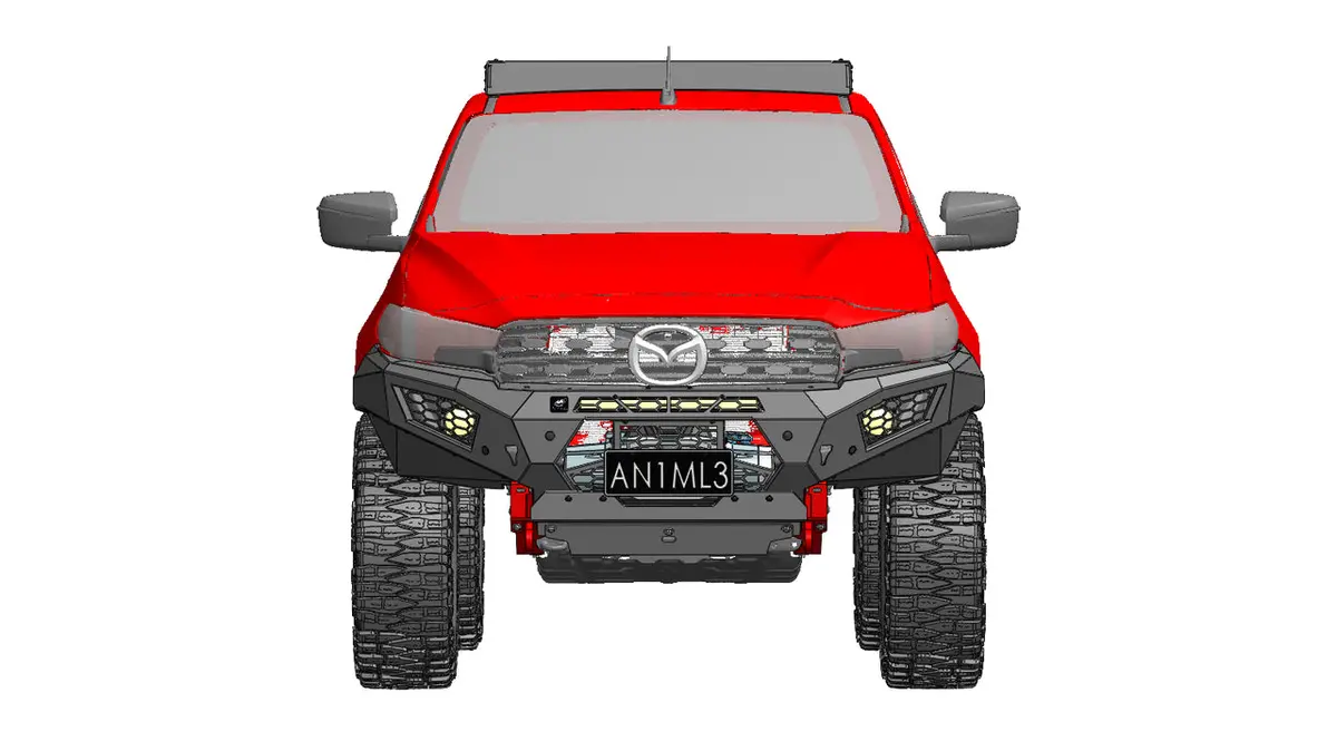 Offroad Animal Predator Bull Bar, Mazda Bt-50 2025 On (Facelift) 1