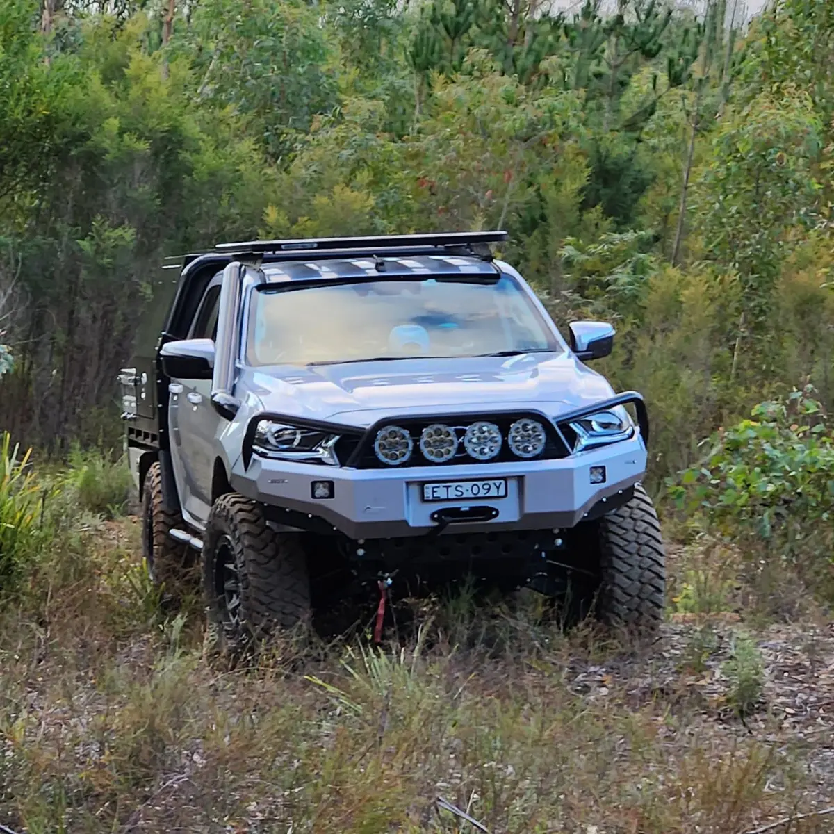 Mazda Bt-50 Tf 2021-On Ambush Triple Hoop Bullbar 1