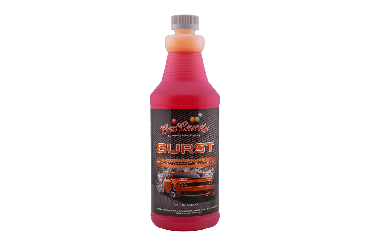 Car Candy | Burst Non-Acid Foaming Wheel & Tire Cleaner – Powerful Safe Cleaning For Wheels & Tires 1