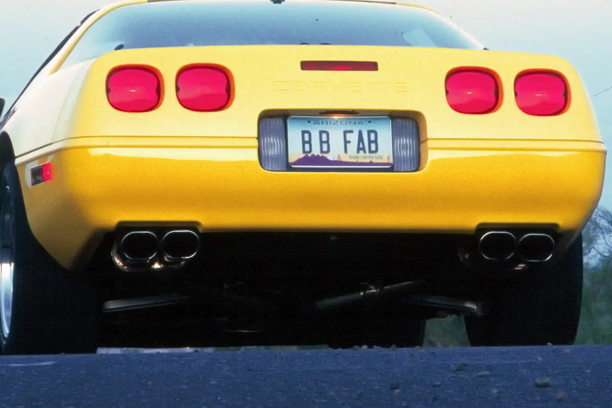 Billy Boat Exhaust: 1990-91 Chevy C4 Corvette Zr1 Fusion Cat Back Exhaust System (Oval Tips) 2