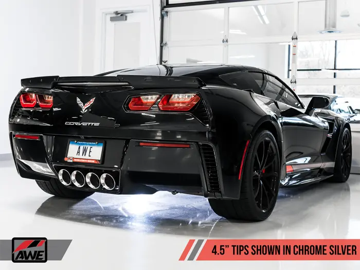 Awe: 2014-20 Chevrolet C7 Corvette Stingray|Z51|Grand Sport - Track Edition Valveback Exhaust 2