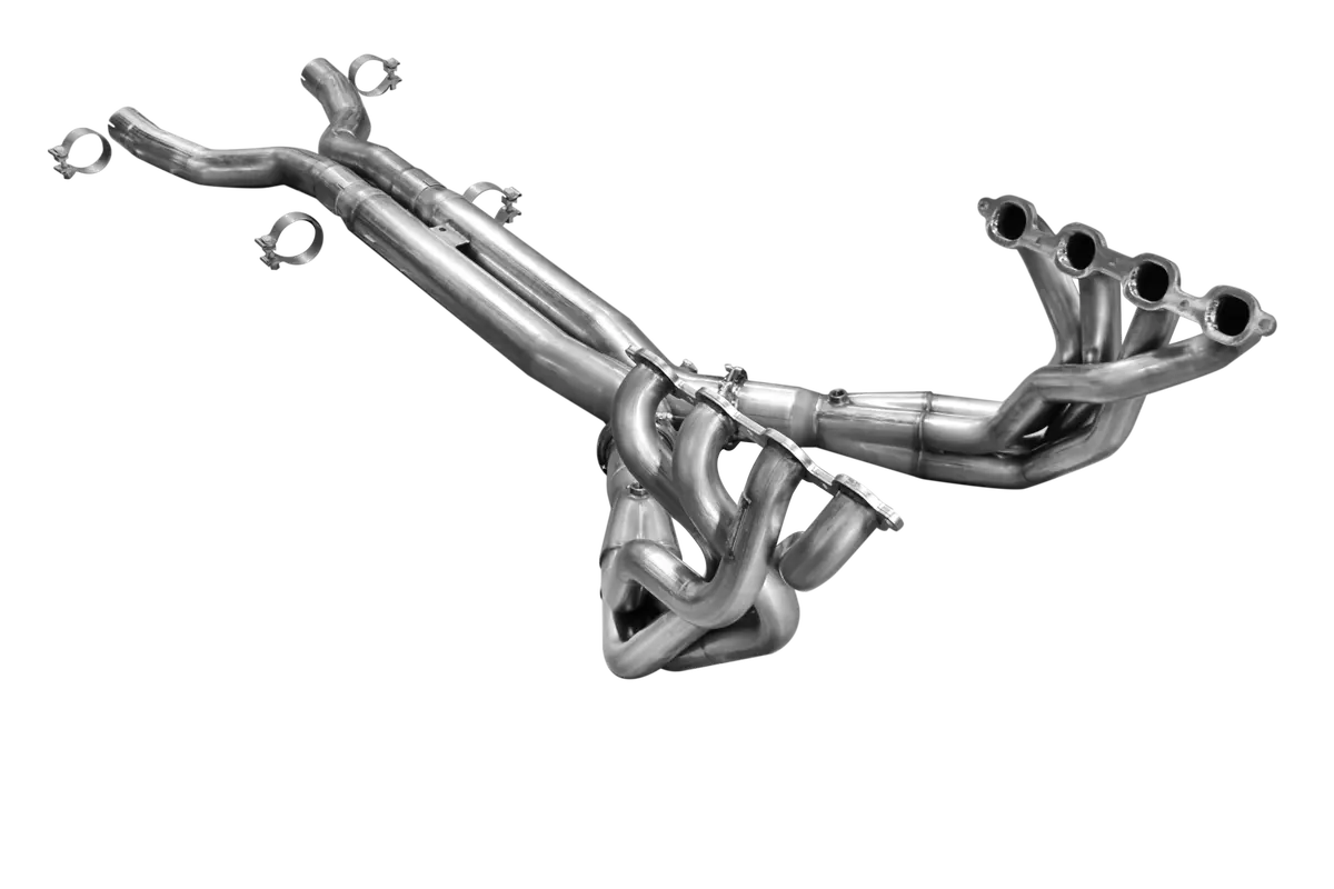American Racing: 2014-Up Corvette C7 / C7 Z06 Headers 2" X 2-1/8" X 3-1/2" And 3-1/2" X-Pipe With 3" Connections Pipes 1