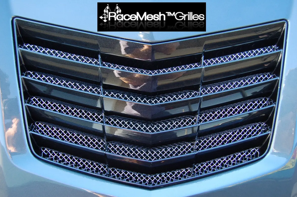 Racemesh Grilles: Hood Vent Mesh  [C7 Corvette, Lt1] 1