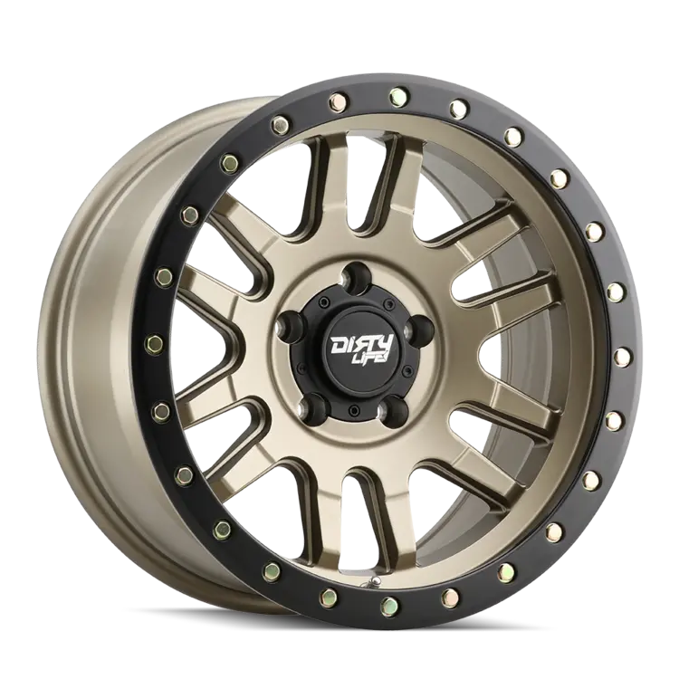 Dirtylife Canyon Pro - Satin Gold W/ Black Lip 1