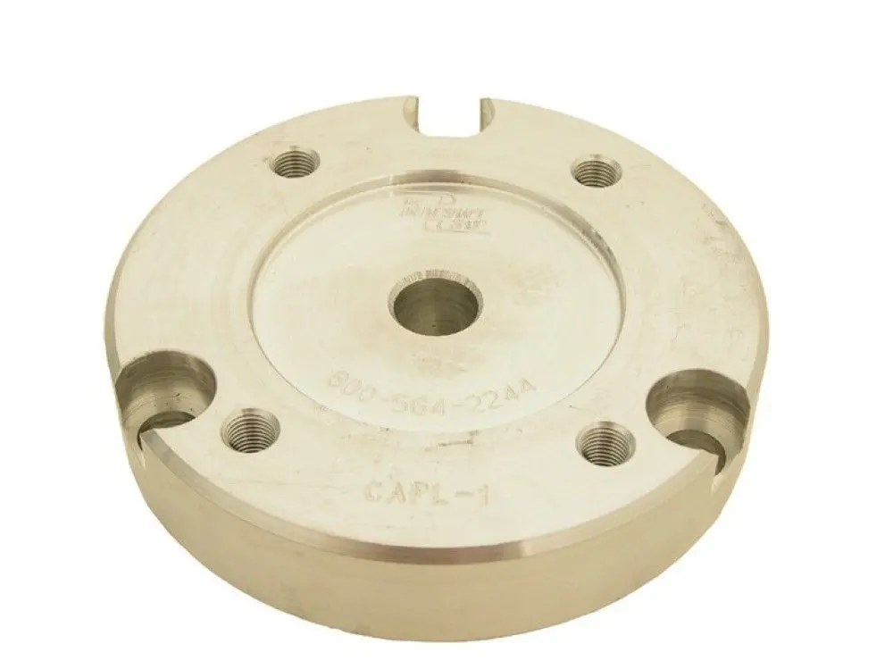Driveshaft Shop: 2004-2008 Cadillac Cts (6-Cyl)  1" Aluminum Rear 3-Bolt Conversion Plate For U-Joint Flange 1