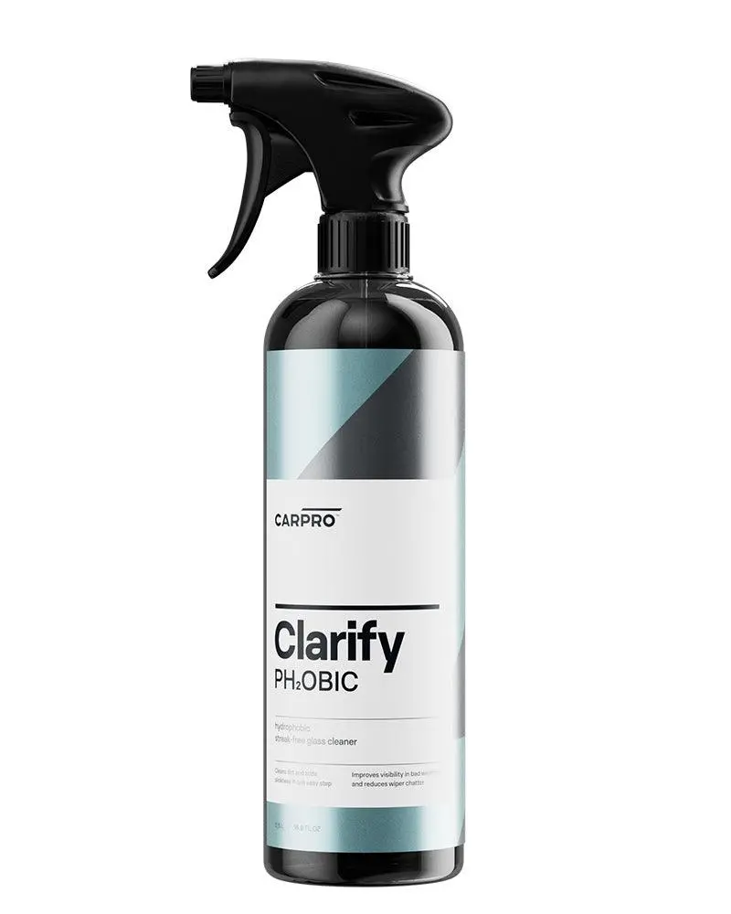Carpro Clarify Ph₂obic - Hydrophobic Glass Cleaner 1