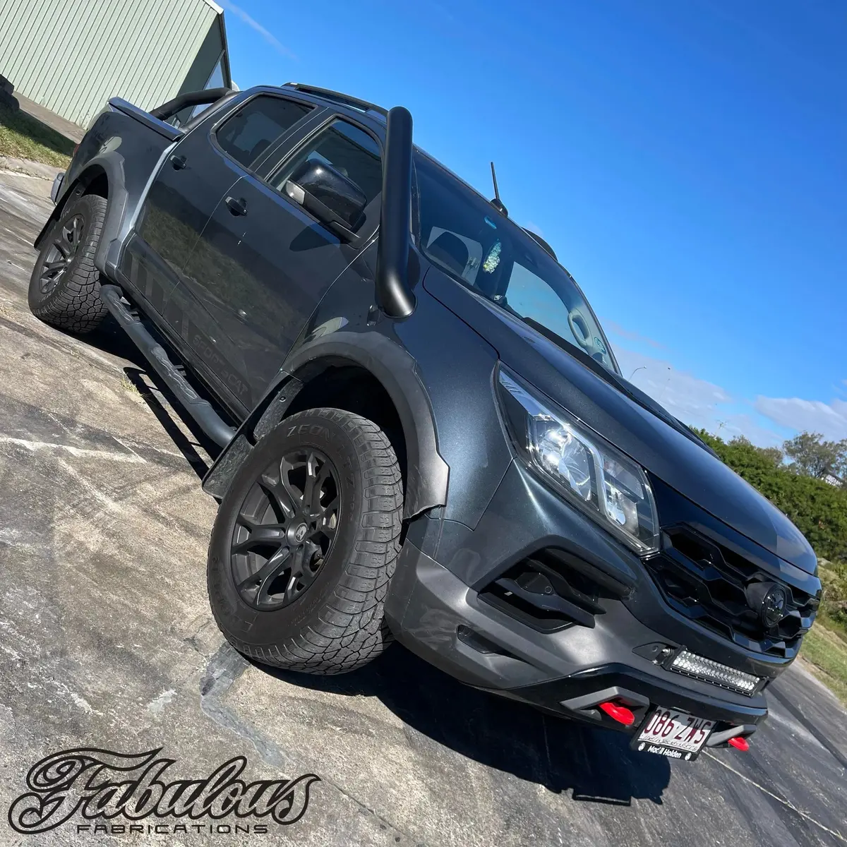 Holden Colorado Rgi And Rgii Short Entry Stainless Snorkel 1