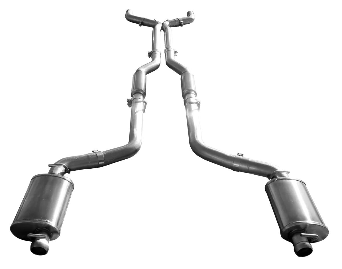 American Racing: 2009-2014 Challenger Catback Pure Thunder Exhaust W/ X Or H-Pipe 1