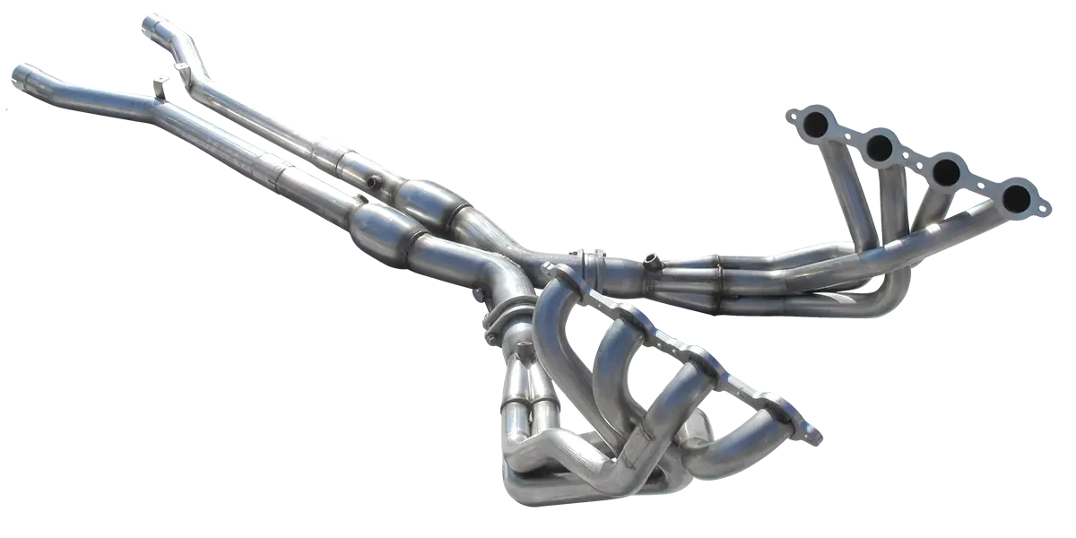 American Racing: 2009-2013 Zr1 Corvette Long System Headers 1-7/8" Or 2”, 3" X 3" Or 3" X 2-1/2" Catted Or Non-Catted X-Pipe 1