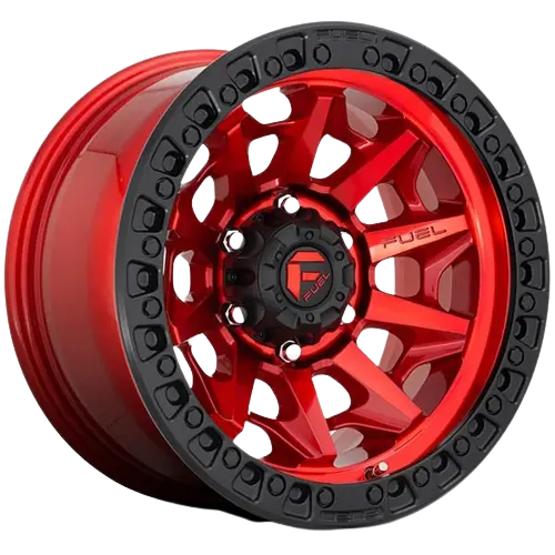 Fuel Covert D695 Candy Red W/Black Ring 1