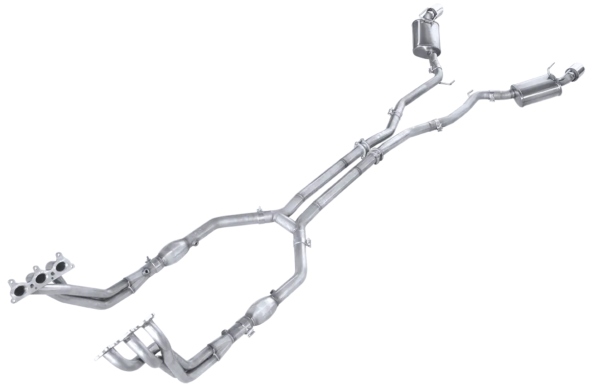 American Racing: 2010-2011 Camaro V6 Full System (With H-Pipe), 1-3/4" X 2-1/2" 1