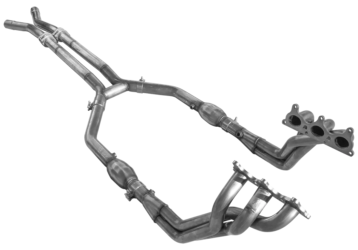 American Racing: 2010-2011 Camaro V6 Long System (With H-Pipe), 1-3/4" X 2-1/2" 1