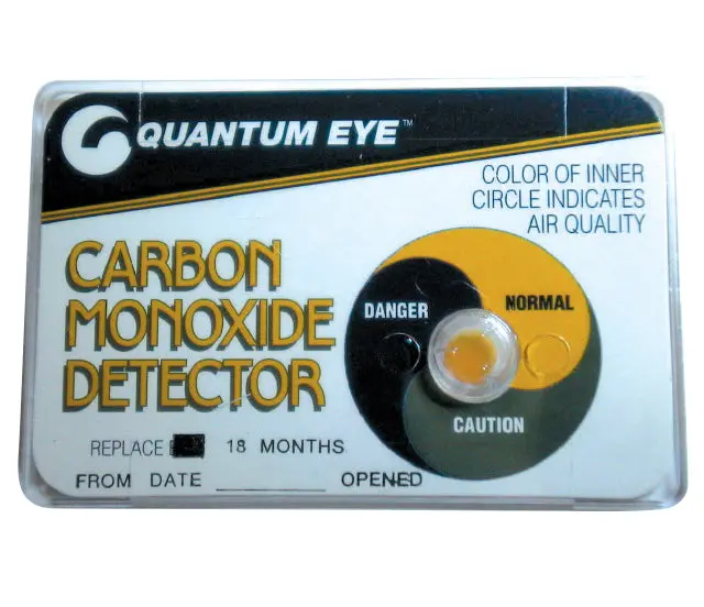 Carbon Monoxide Detector Card 1