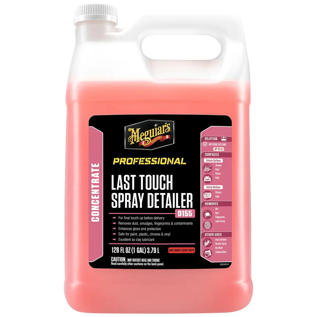 Meguiar's Last Touch Showroom Shine – D155 Spray Detailer (1 Gallon) 1