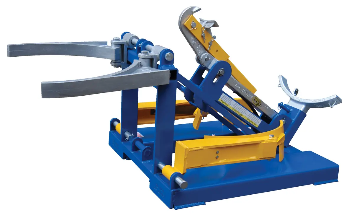Deluxe Combination Fork Mounted Drum Lifter 1