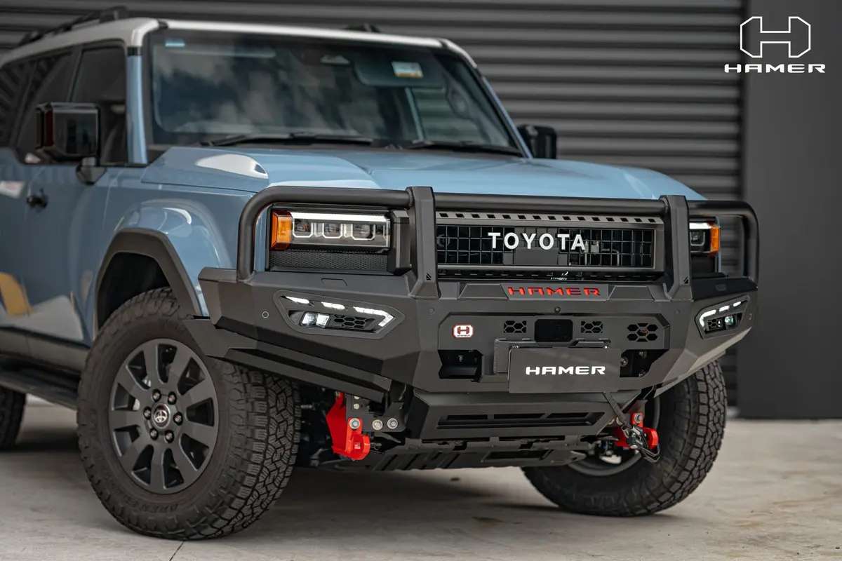 Hamer 4X4 - Atlas Series Plus Bull Bar For Toyota Landcruiser Prado 250 Series (2024 – Present) 2