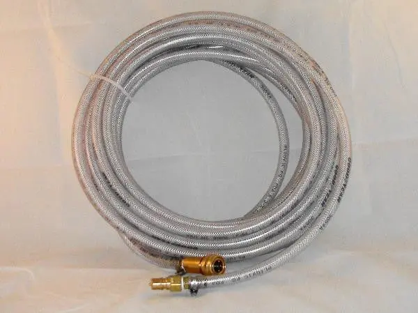 Hose 50' Clear Poly Assembly For Drum Drainer (7075) 1