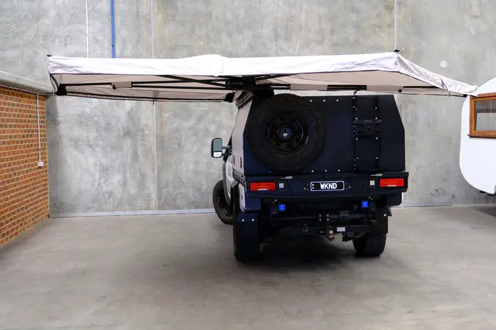 Warrior 270 Self Standing Awning 1