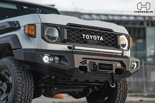 Hamer King Series Bull Bar For Toyota Landcruiser 70 Series ( 2023 – Present ) 1