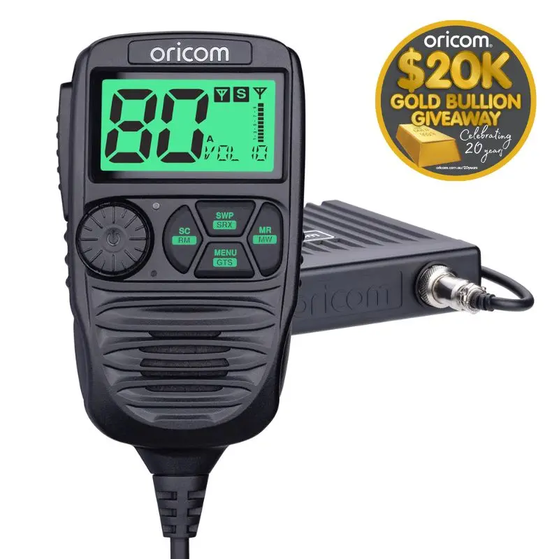 Dtx4200x Ip54 Dual Receive Controller Speaker Mic Uhf Cb Radio 1