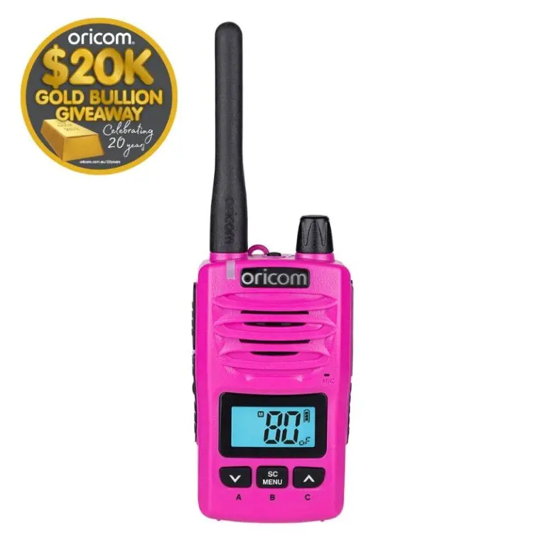 Dtx600 Pink Waterproof Ip67 5 Watt Handheld Uhf Cb Radio 1