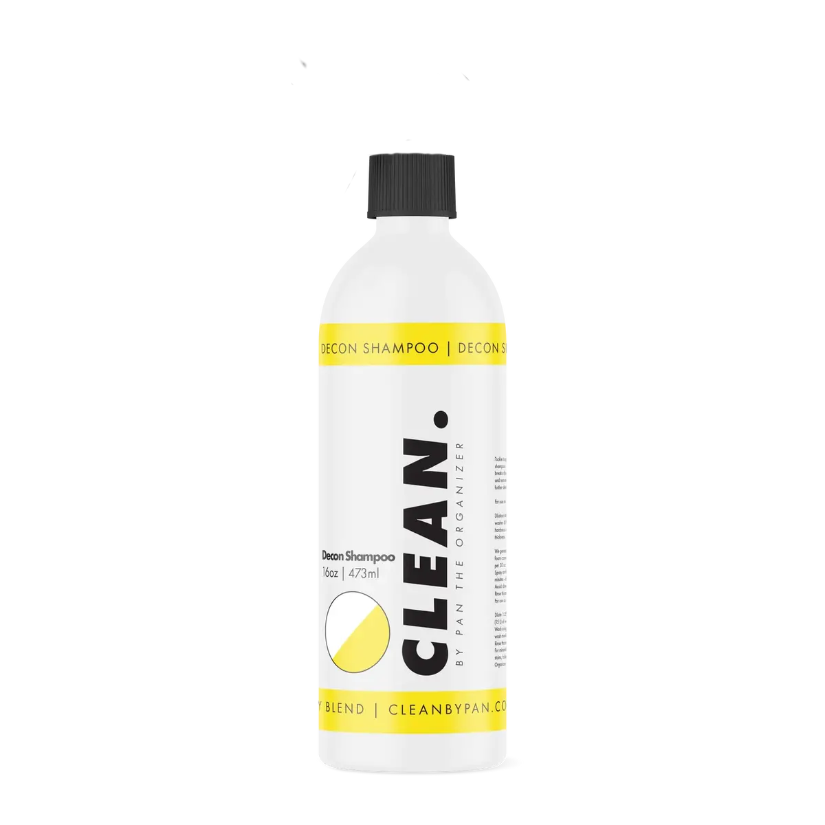 Clean By Pan The Organizer – Decon Shampoo (Alkaline Pre-Wash & Prep Shampoo) 1