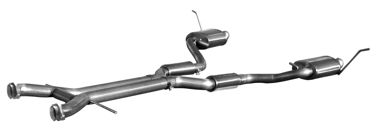 American Racing: 2011 & Up Dodge Durango Catback W/ Pure Thunder Mufflers, 3" 1