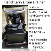 12 Volt E7000 7 Gpm Hand Carry Pump System 1