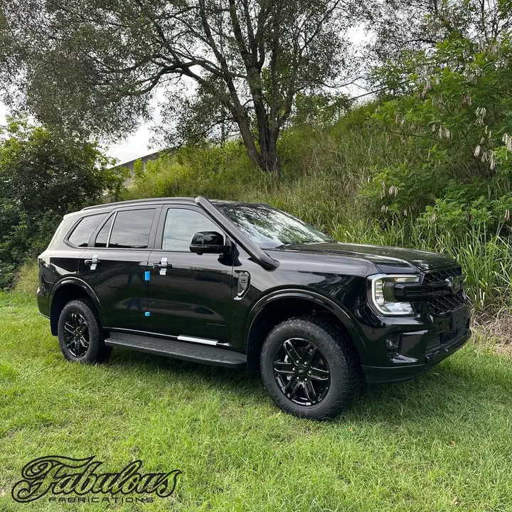 Ford Everest Next Gen 4 Inch Stainless Snorkel Kit And Alloy Airbox Kit (Short & Mid Entry Available) 2