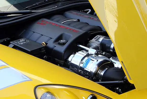 Procharger: 2008-13 Chevrolet Corvette C6 Ls3 -- Ho Intercooled Supercharger P-1Sc-1 Or P-1X 1