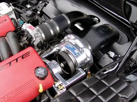 Procharger: 2001-04 Chevrolet Corvette C5 Ls6 Z06 -- Stage Ii Intercooled P-1Sc-1 1