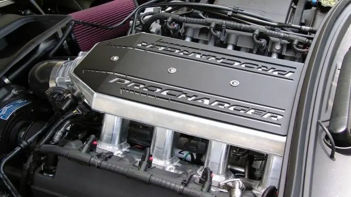 Procharger: 2015-19 Chevrolet Corvette C7 Z06 Stingray Lt4 6.2L -- F-Series Race Intercooled Tuner Kit 1