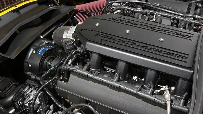 Procharger: 2015-19 Chevrolet Corvette C7 Z06 Lt4 -- Supercharger Competition Race Tuner Kit With F-1D, F-1, F-1A 1