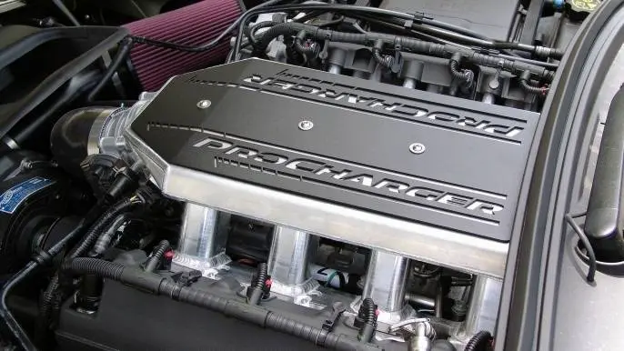 Procharger: 2015-19 Chevrolet Corvette C7 Z06 Lt4 -- Supercharger Competition Race Tuner Kit With F-1A-94, F-1C, F-1R 1