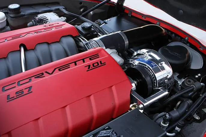 Procharger: 2006-13 Chevrolet Corvette C6 Z06 Ls7 -- Stage Ii Supercharger Intercooled Kit P1sc1 Or P1x 1
