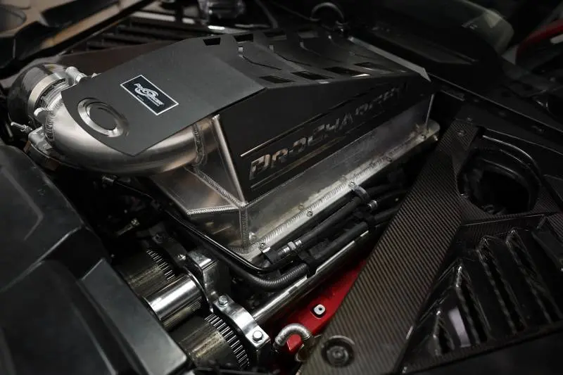 Procharger: 2020-21 Chevrolet Corvette C8 -- Stage Ii Intercooled Supercharger Tuner Kit (W/ Port Injection Manifold) With P-1Sc-1 1