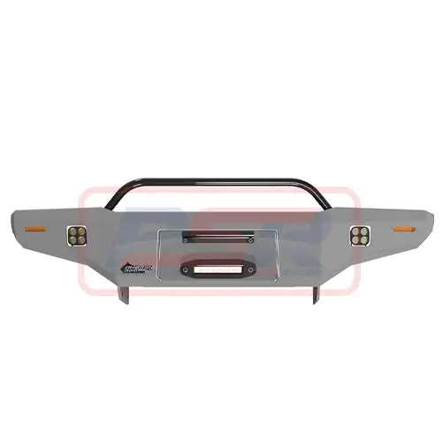 Nissan Patrol Gu Series 1-2-3 Ambush Low Single Hoop Bullbar 1