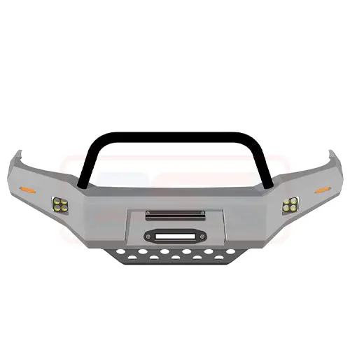 Toyota Hilux N70 11-15 Ambush Single Hoop Bullbar 1