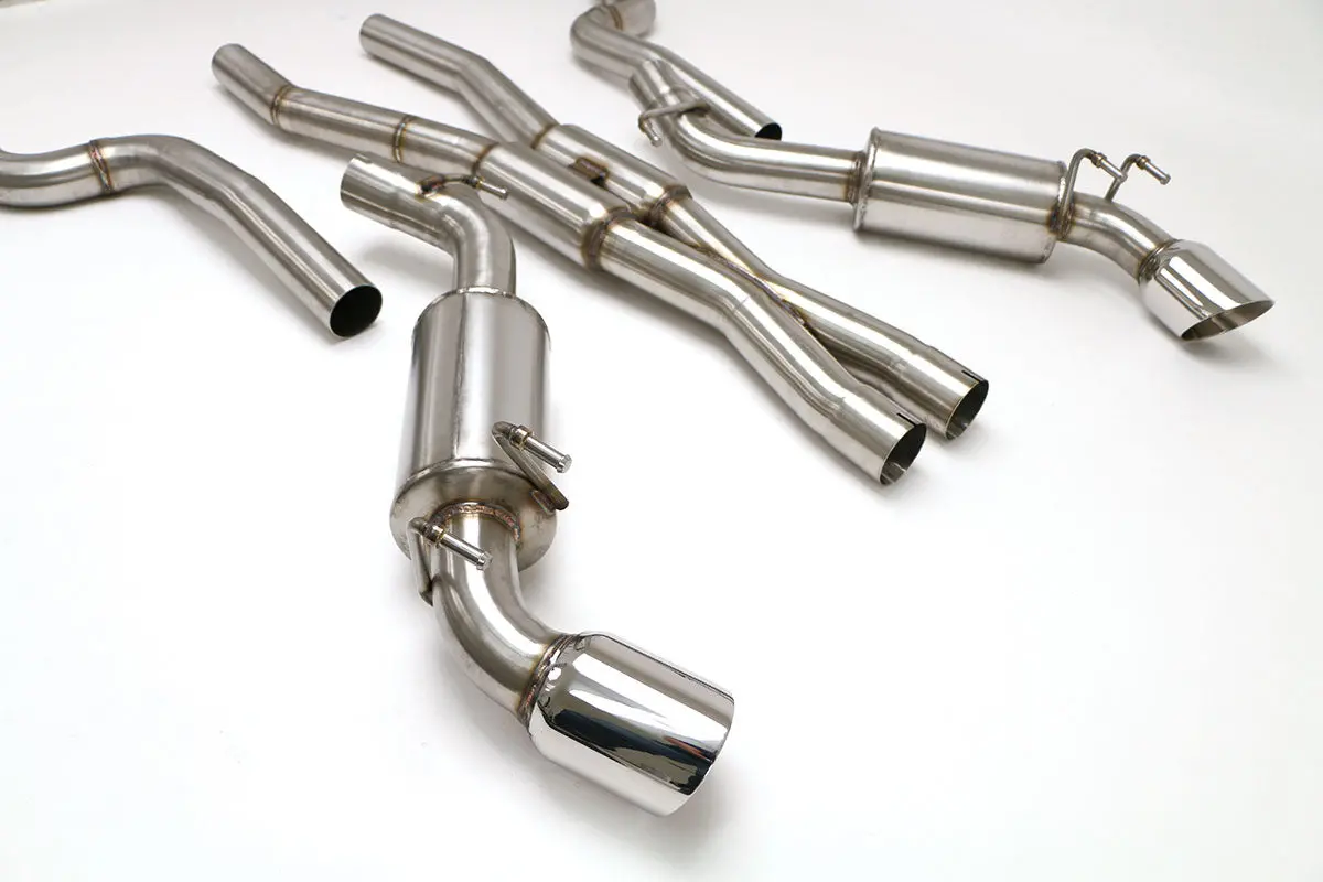 Billy Boat Exhaust: 2010-13 Chevy Camaro Ss Sport Cat Back Exhaust System 6.2L (Round Tips) 2