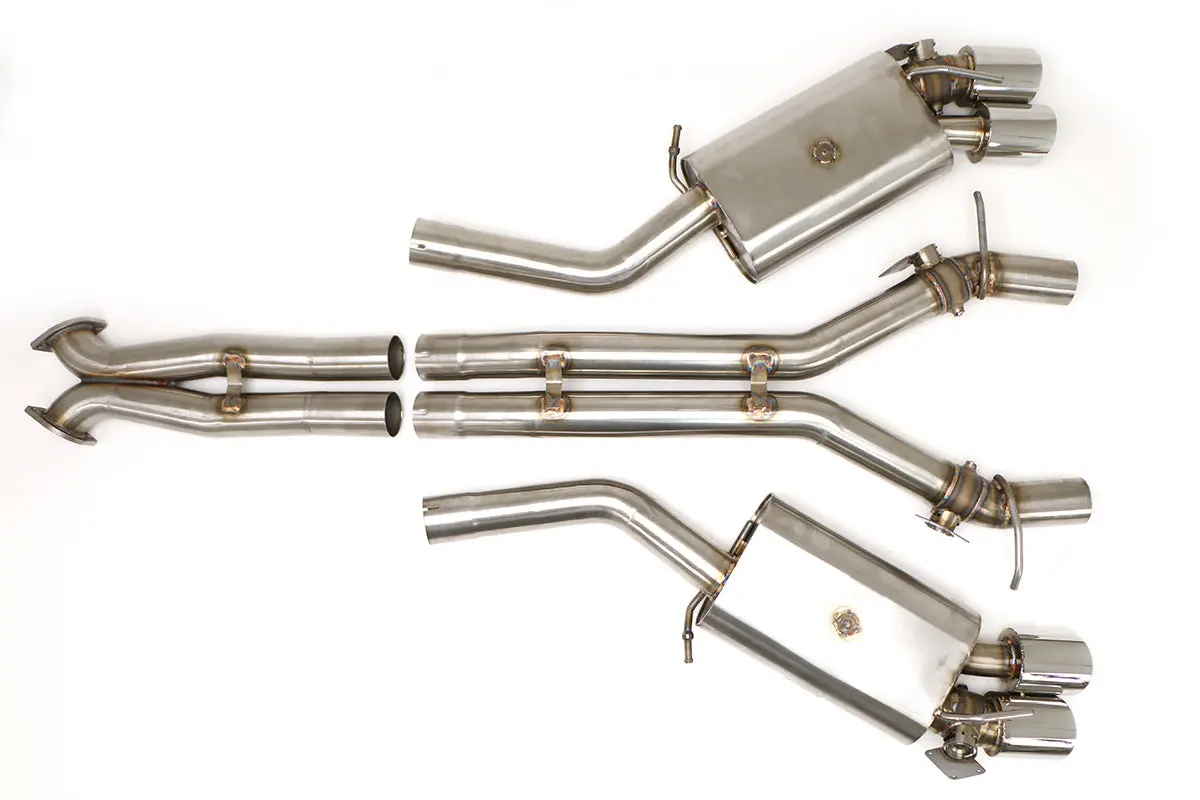 Billy Boat Exhaust: 2016-19 Chevy Camaro Ss Zl1 Cat Back Exhaust System – Automatic (Round Tips) 1